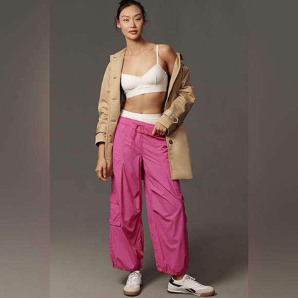 Daily Practice by Anthropologie Base Jump Parachute Pants Womens Size L - Picture 2 of 8